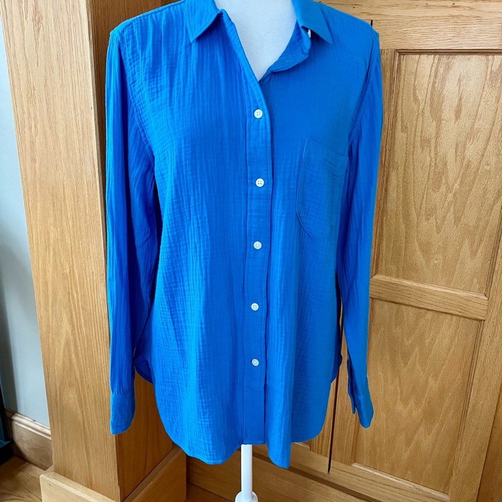J. Crew Garçon double-gauze Button Down Shirt